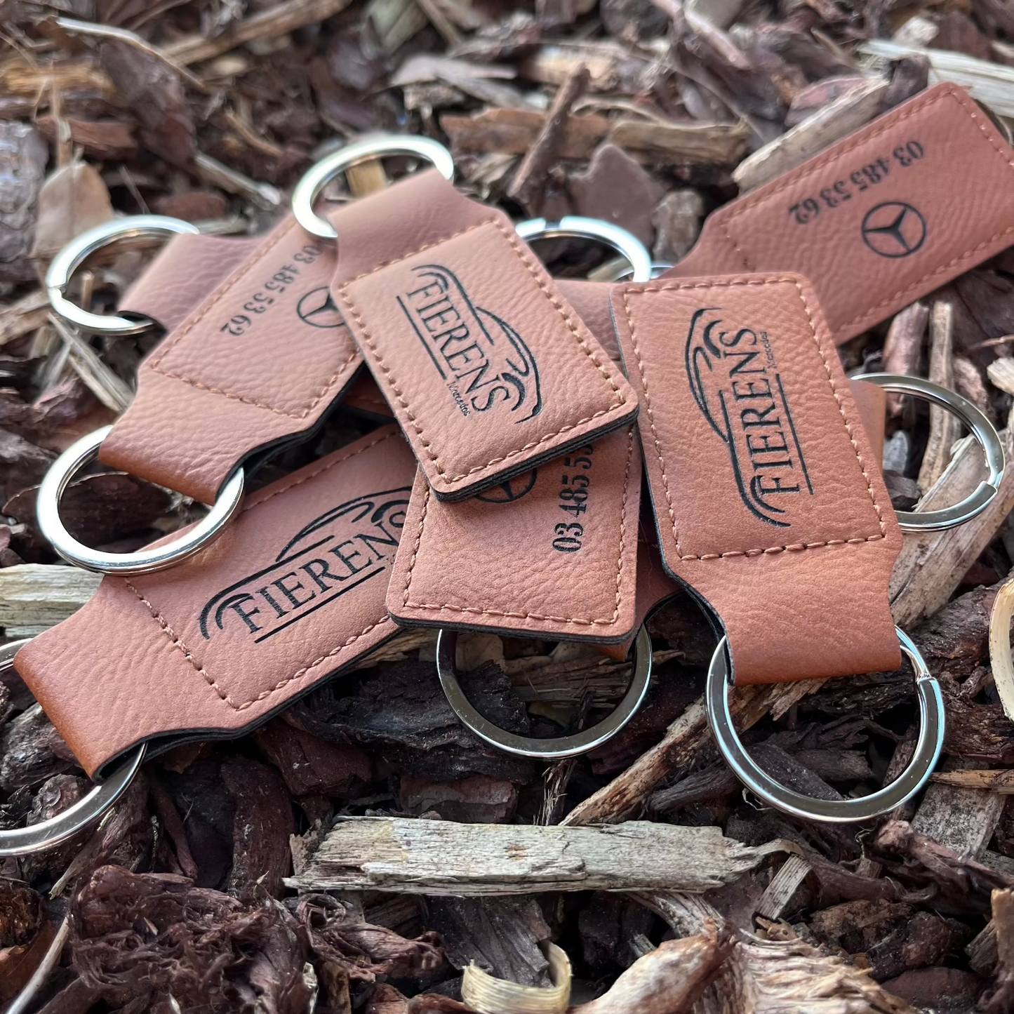 Gepersonaliseerde sleutelhanger 10 st