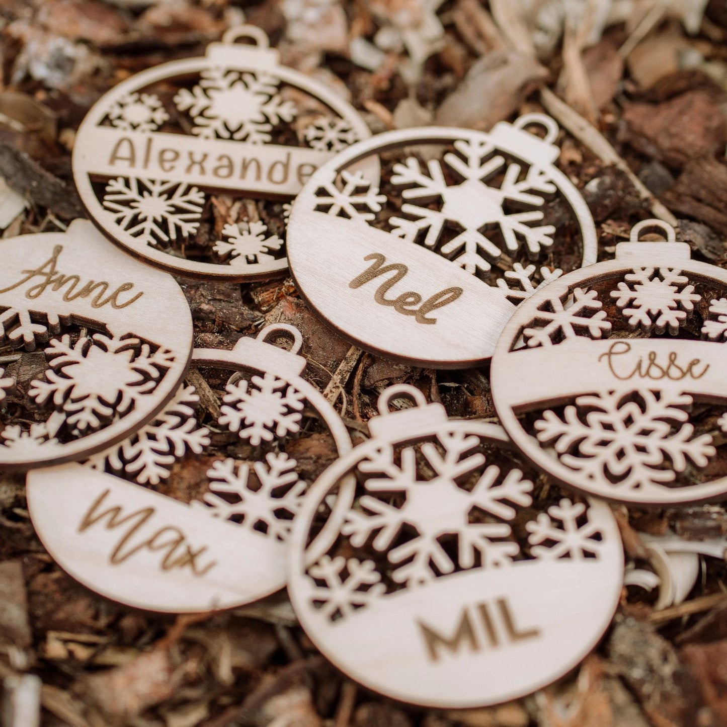 Gepersonaliseerde kerstbal