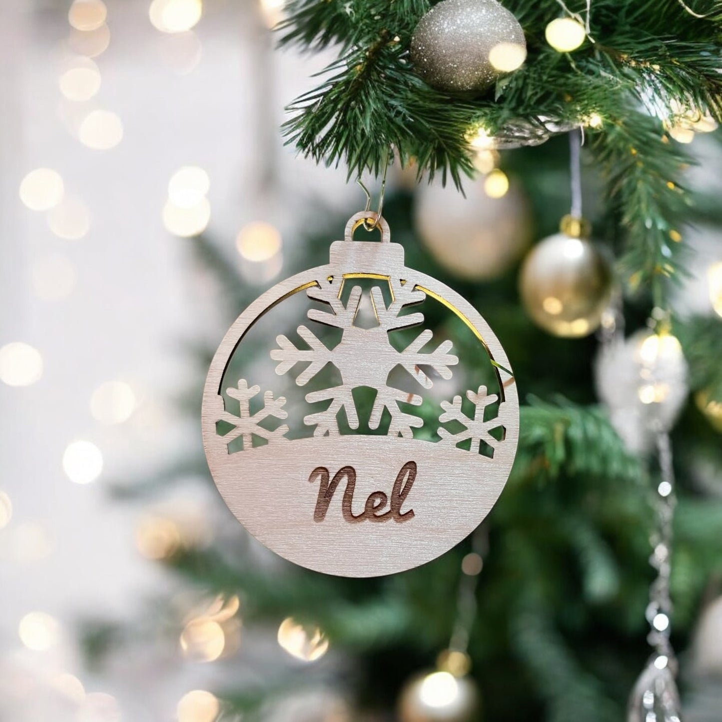 Gepersonaliseerde kerstbal